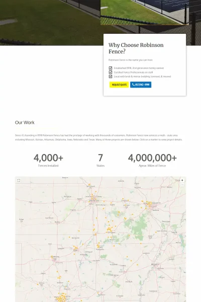 Robinson Fence Robinson Fence